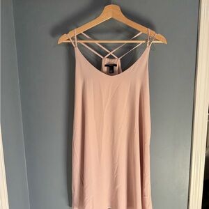 Forever 21 Light Pink Strappy Dress